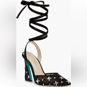Brand New Betsy Johnson Angel Wrap heels